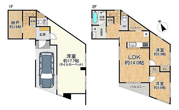 間取り：327002792200