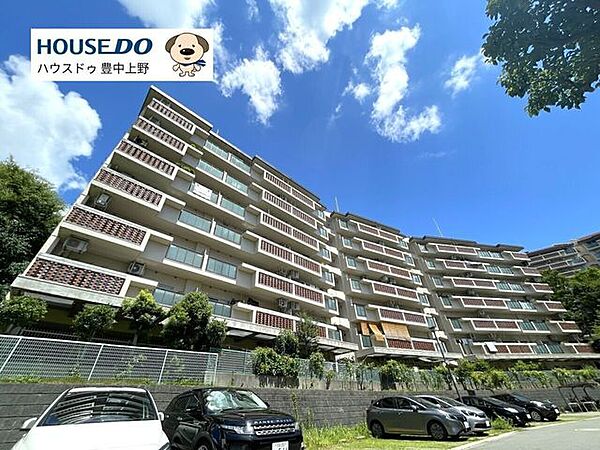 千里川沿いに位置する緑豊かなマンション！安心の新耐震基準適合！