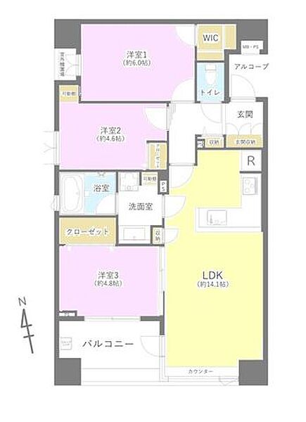間取り：313004876736