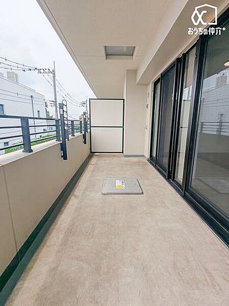 開放感ある見晴らしの良いバルコニー