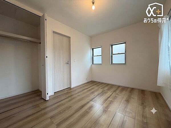 約6帖の子供部屋お子様の生長に合わせてレイアウト変更が可能な子供部屋です！※掲載写真は一部家具消し加工をしております。