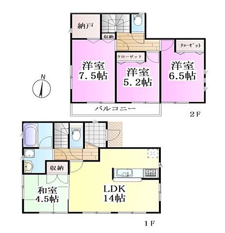 間取り 東村山市廻田町3丁目