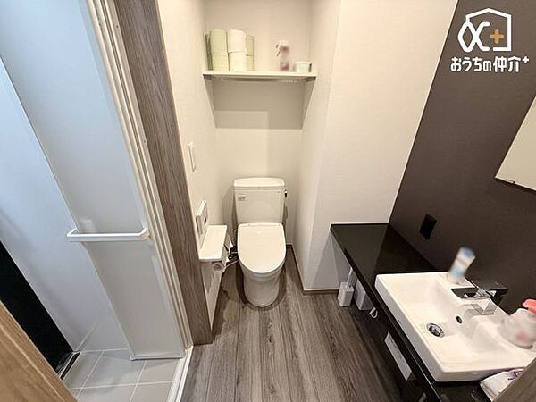 居室専用のトイレの様子です