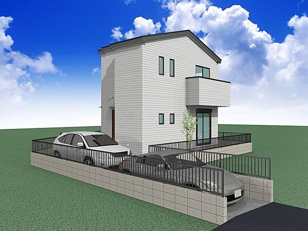 【参考】外観プラン例建築条件はございません。自由に間取りを設計可能です。間取り作成のご依頼も無料で承っておりますのでお気軽にお申し付けください