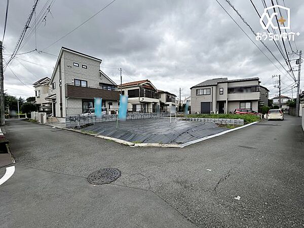 南東角地の開放感のある立地