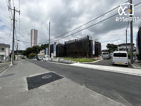 新設道路を含む現地の様子です