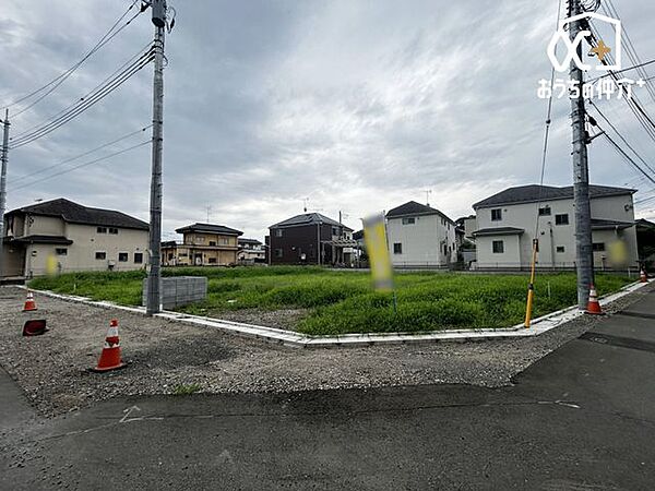 北側から見た現地の様子です