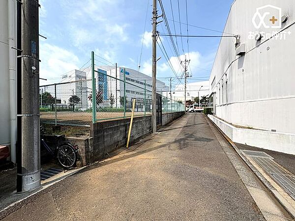 北側通路の様子