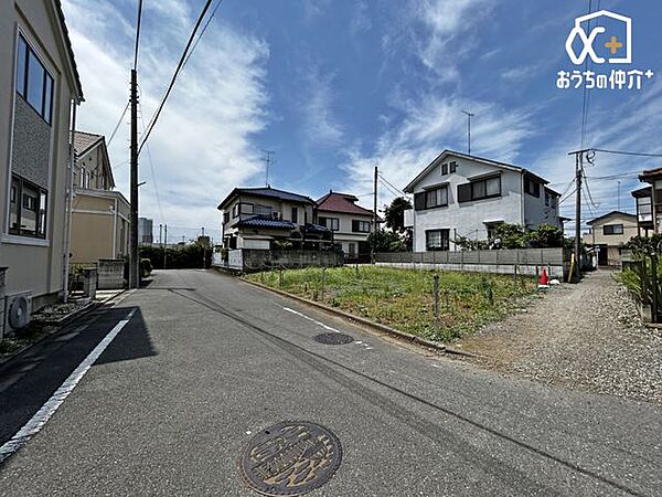 北側、東側接道を含む現地の様子です