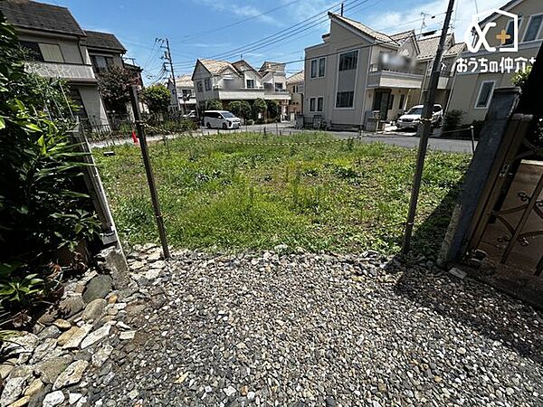 西側位置指定道路を含む現地の様子です
