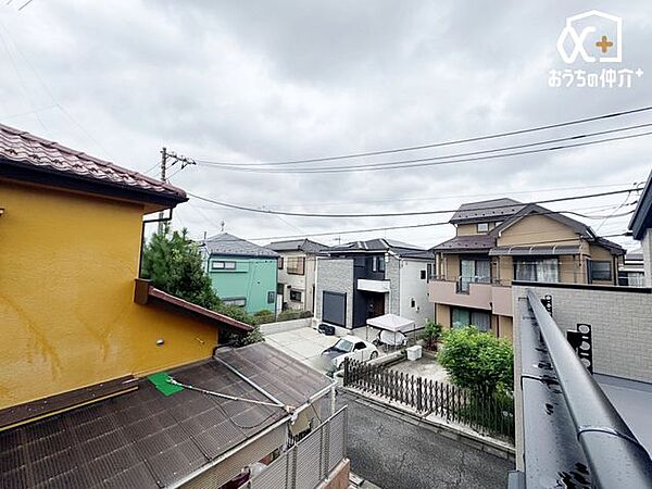 バルコニーから見た眺望