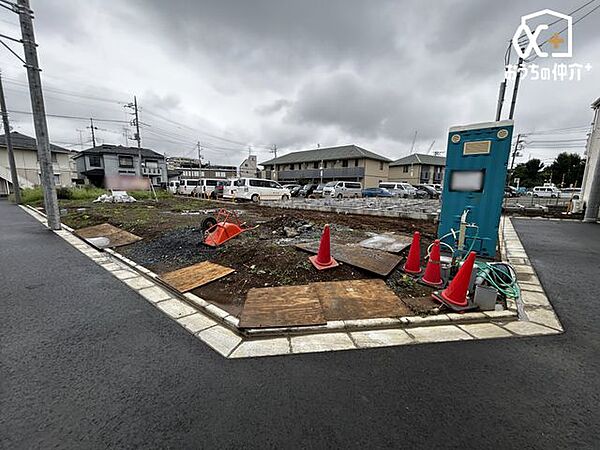 北西角地で開放感のあるお住いです