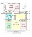西所沢椿峰ニュータウン107街区2号棟2階1,180万円