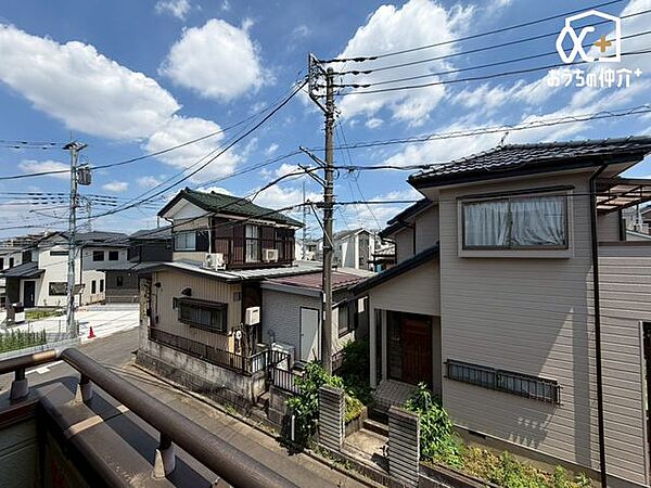 バルコニーからの眺望です