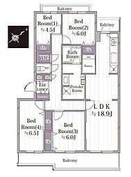 間取図画像 4LDK