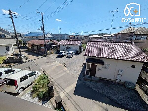 バルコニーからの眺望です