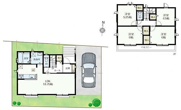 使いやすい家具の配置や、日々の暮らしの導線をイメージした間取り。〜毎日の生活が豊かになる、そんな願いを込めた間取りになります〜【ご見学】ご希望の際は、お気軽にお問い合わせくださいね！