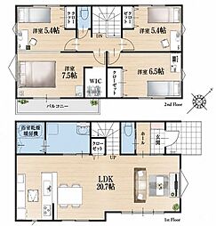 新座市新堀1期 全6棟 1号棟