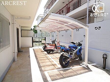 駐輪場の様子です。