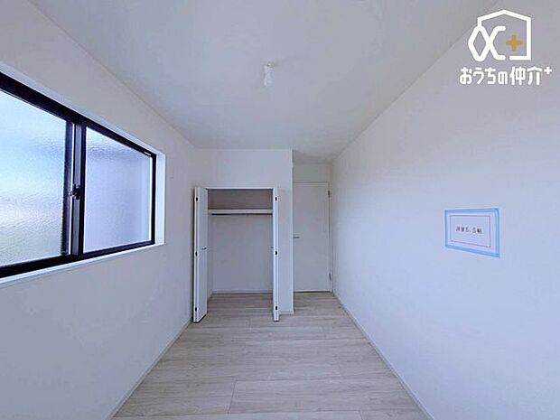 収納たっぷりの洋室なら、おもちゃや衣類もスッキリ片付く、楽しい子供部屋に。