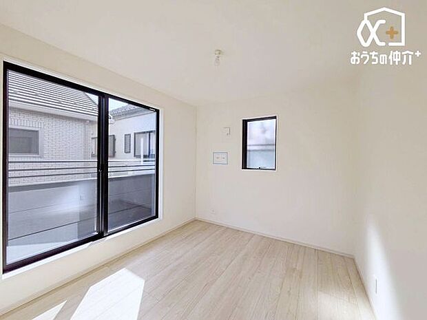 家具の配置がしやすい間取りで収納力があるためお部屋がスッキリします。