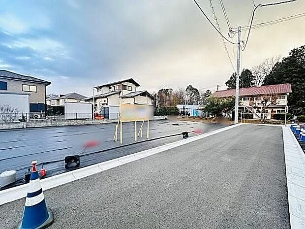 一戸建てなどが程よく密集しているエリア