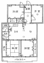 アーバンライフ山神戸 4LDKの間取図画像