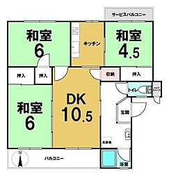 茨木郡山A住宅A-29棟