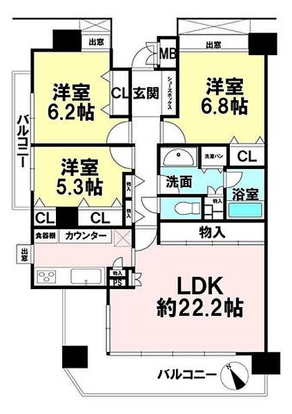 間取り：327002374166