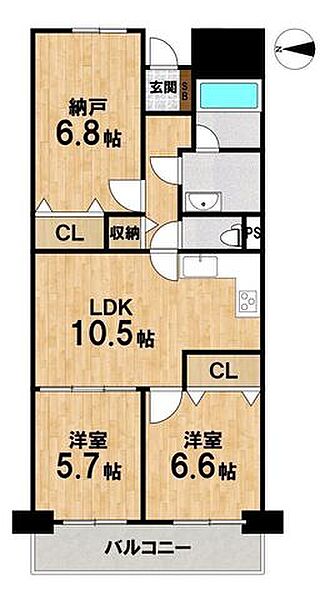 間取り：327002855405