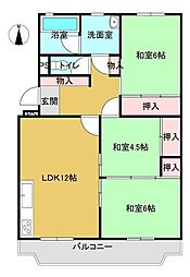 ハイム富田北棟4階