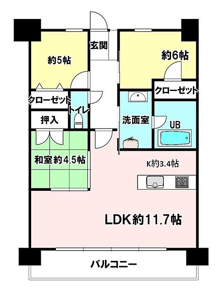 間取り：343000097177