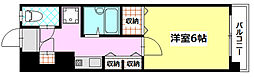 BONDS 1Kの間取図画像
