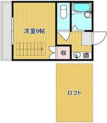 ファミーズエムズ 1Kの間取図画像
