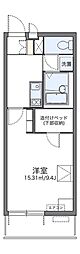 レオパレスセーグオリゾン 1Kの間取図画像
