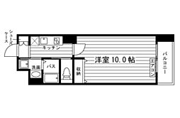 FORESTA川崎医大東 1Kの間取図画像