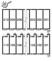 レオネクストひかり 209 ｜ 宮崎県都城市一万城町36-9-1（賃貸アパート1K・2階・29.47㎡） その4