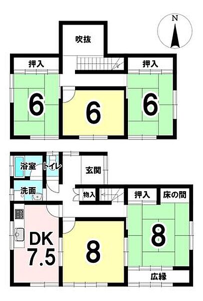 間取り：327001669046