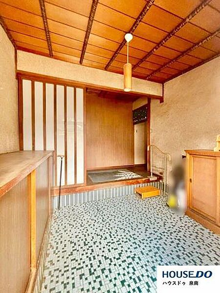 開放感のある広い玄関です。
