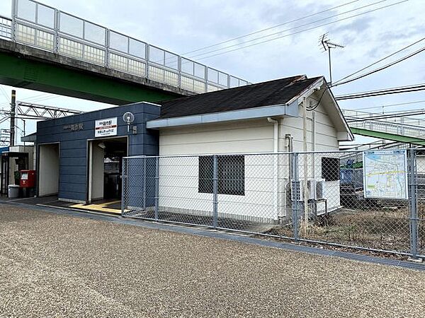 箱作駅 1140m