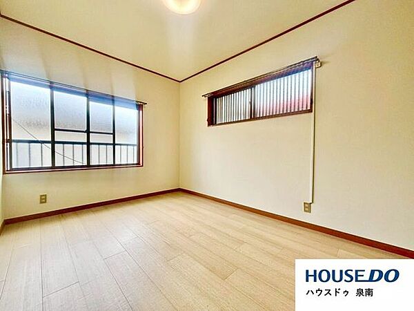 2面採光で風通し◎、気持ちの良いお部屋です。