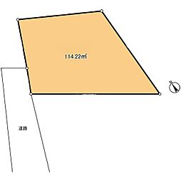 売地〜海老名市杉久保北5丁目・建築条件なし