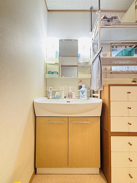 洗面室も広く使えます！