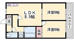 メゾン・ドールやかた 2階