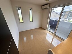 神鉄粟生線 恵比須駅 徒歩1分の賃貸アパート 2階1LDKのリビング/ダイニング