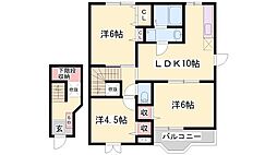 アムラインＢ 2階