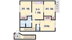 スカイコーポラスII 2階