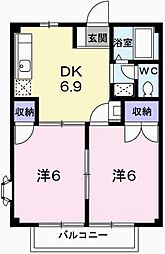 エルガーデンII 2階