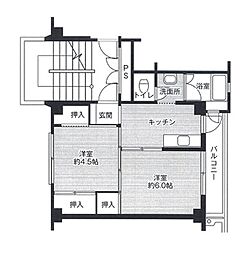 ビレッジハウス北条第二2号棟 2階