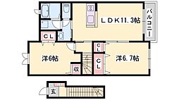 D・グロリアI 2階